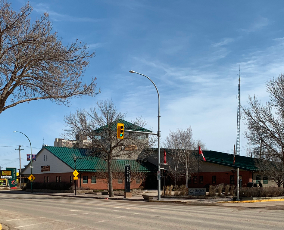 City of Dauphin - City Hall building in Manitoba